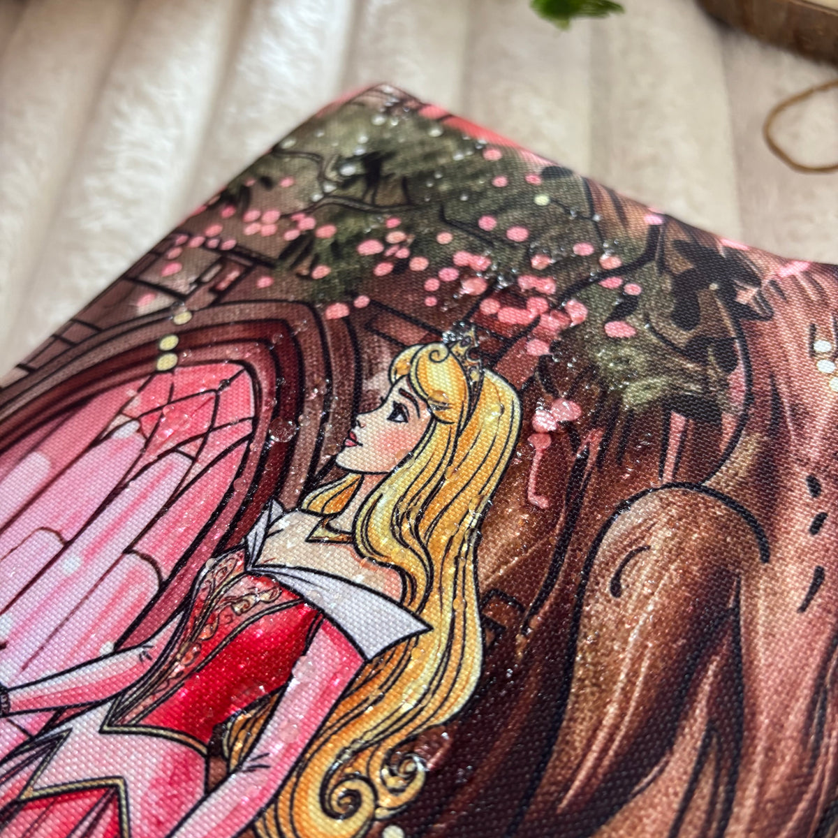 Funda ajustable princesa Aurora impermeable