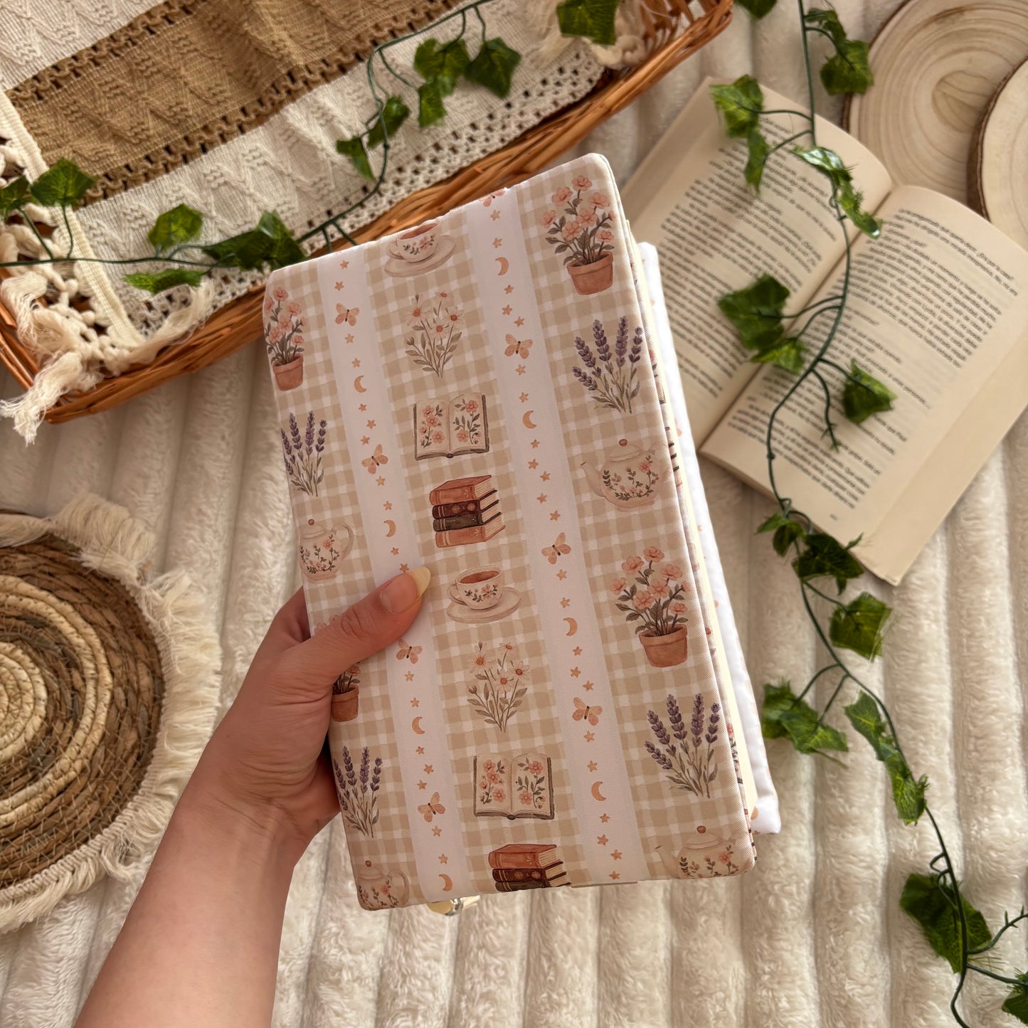 Funda ajustable lecturas de primavera