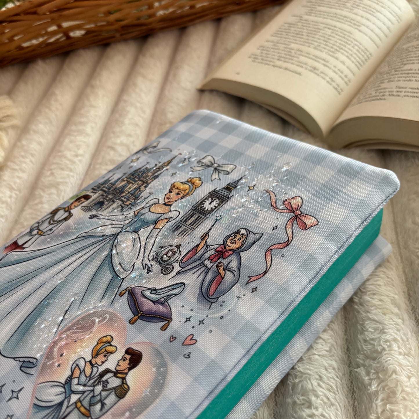 Funda ajustable Cenicienta impermeable