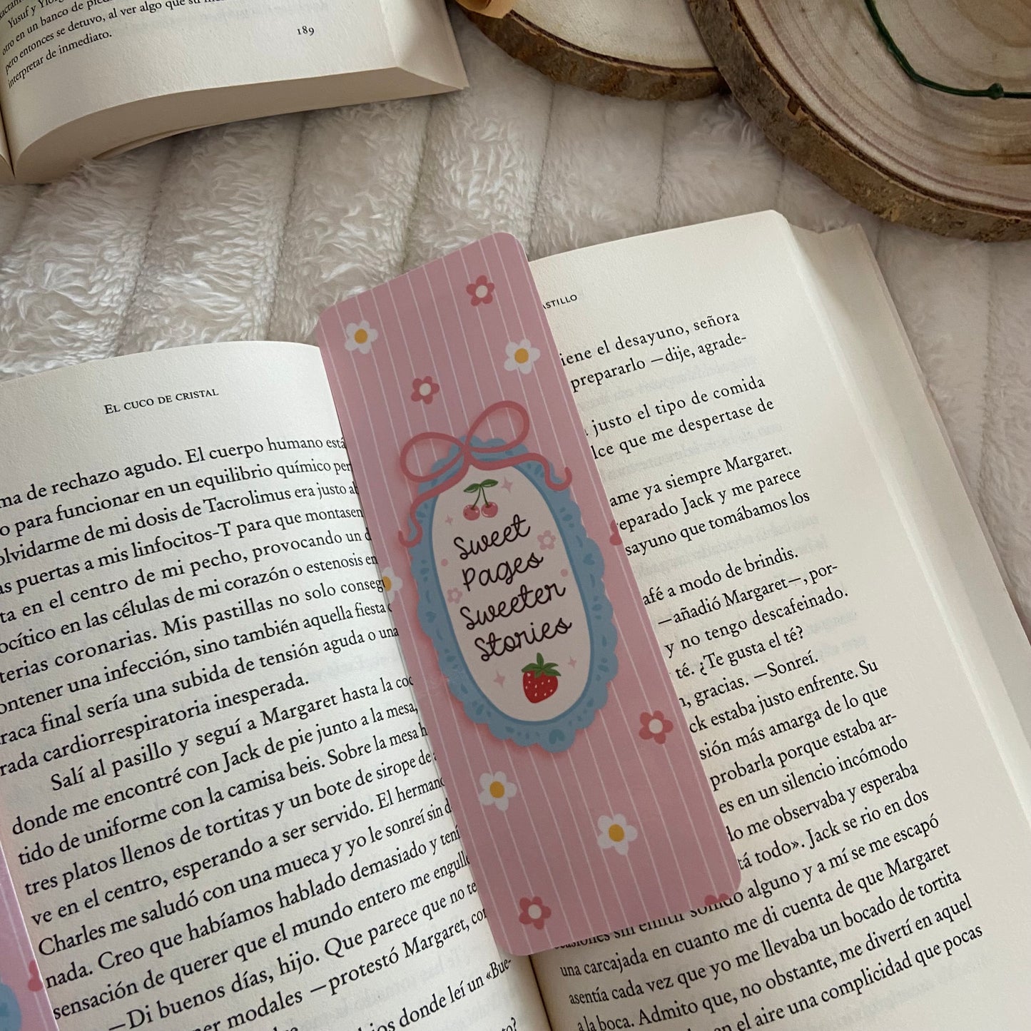 Marcapáginas Sweet pages sweeter stories