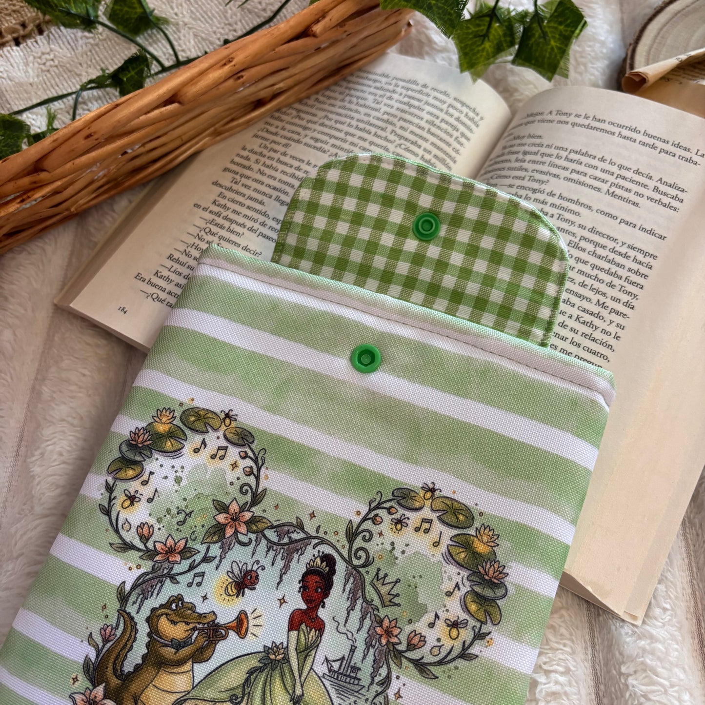 Funda kindle/kobo princesa Tiana impermeable