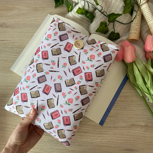 Funda literaria cute books impermeable