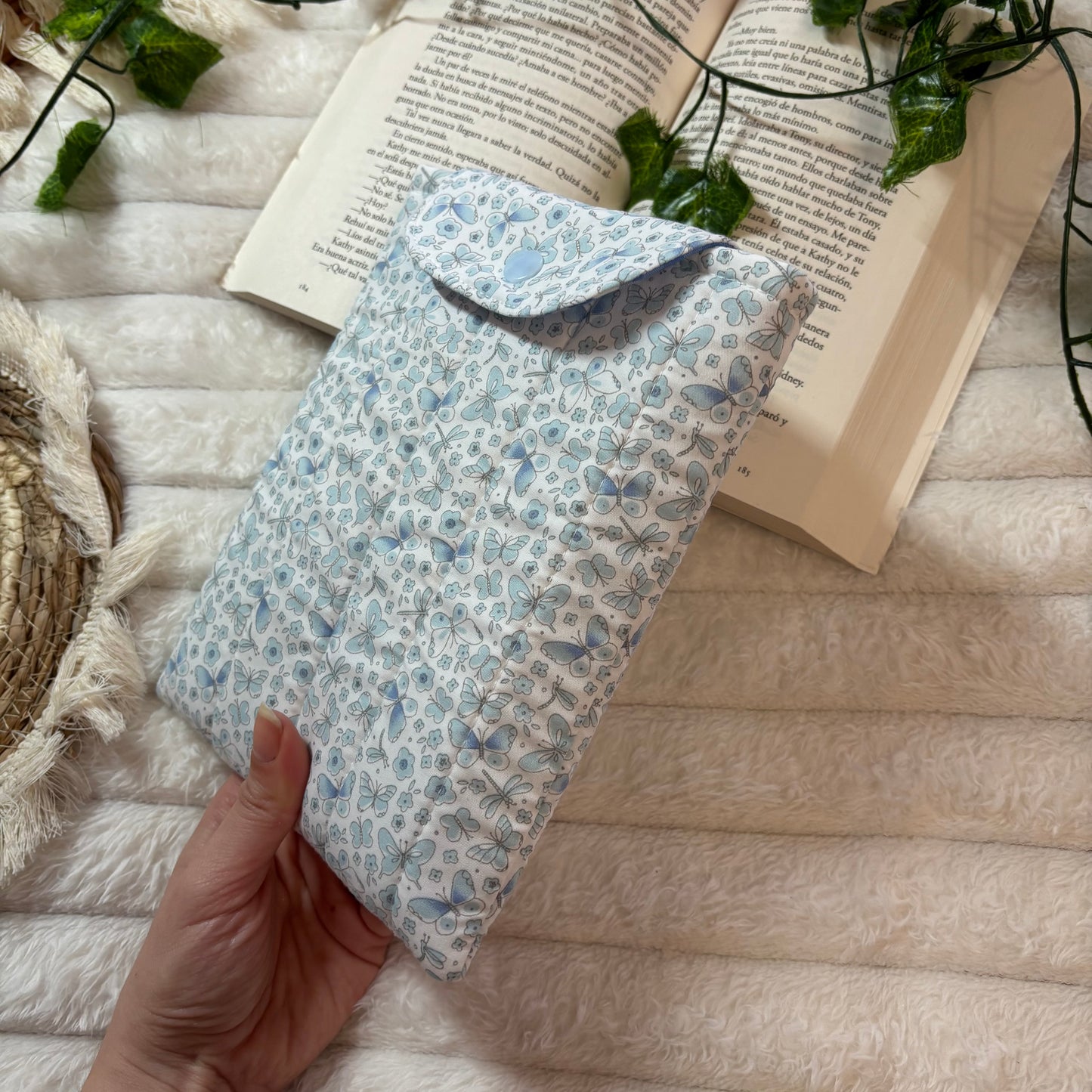 Funda kindle/kobo libra colour blue happiness