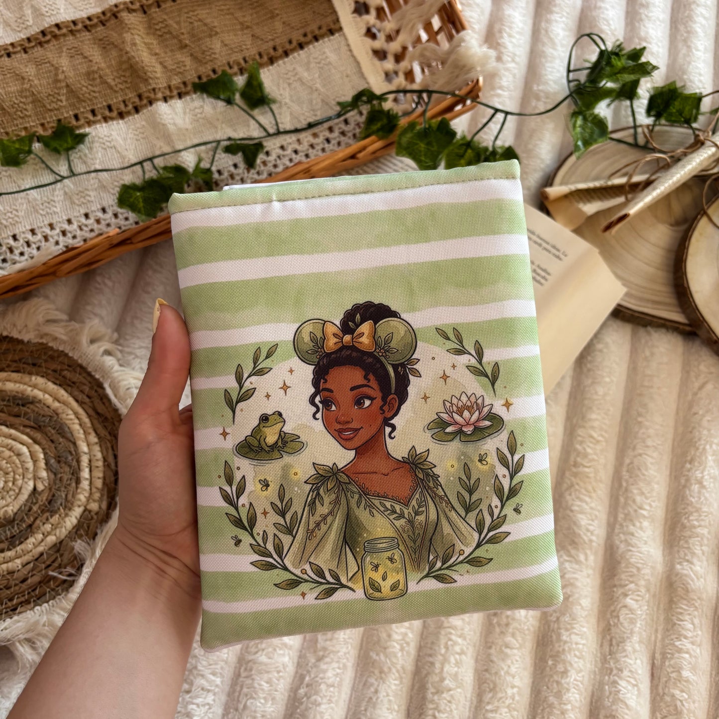 Funda kindle/kobo princesa Tiana impermeable