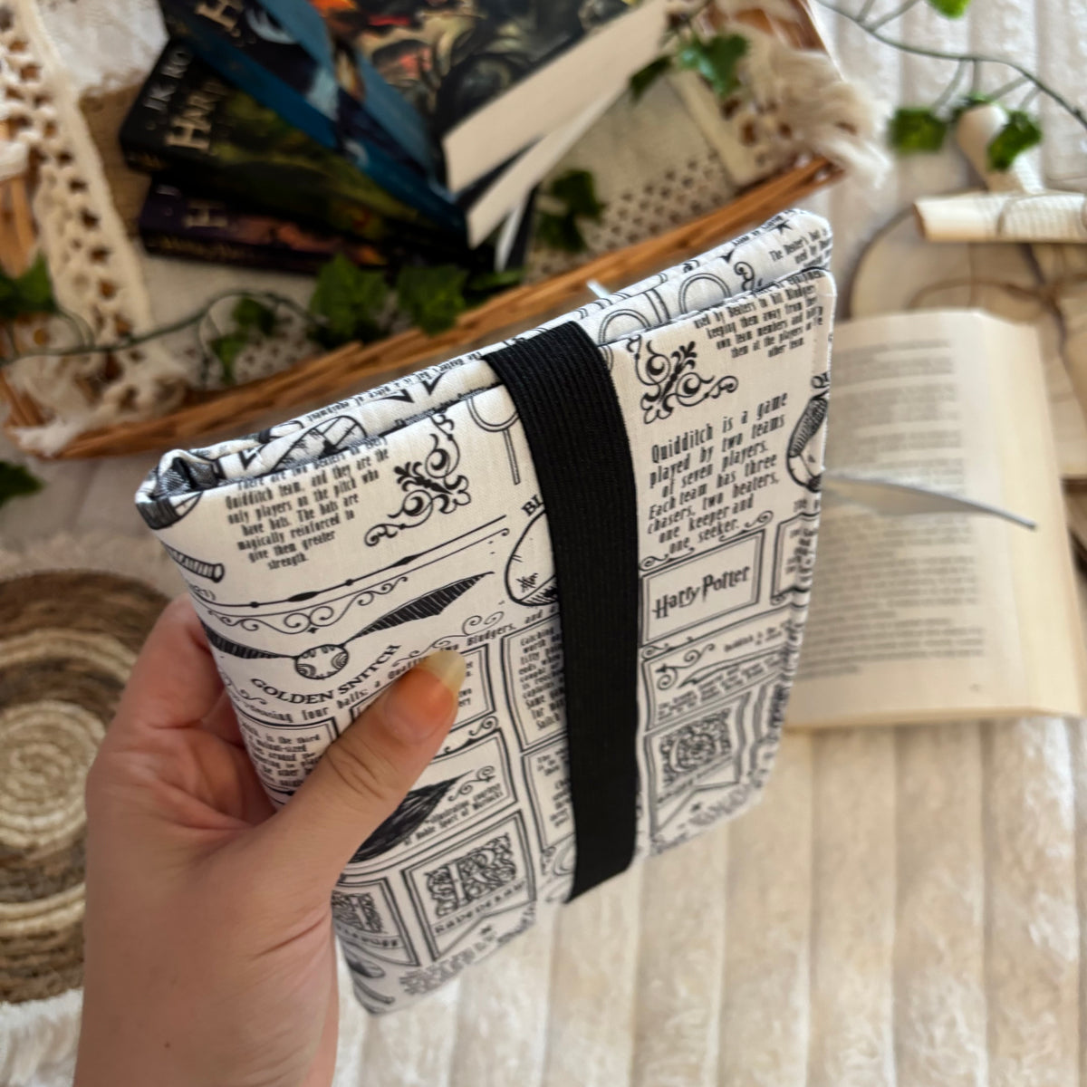 Funda para ebook con solapa Quidditch