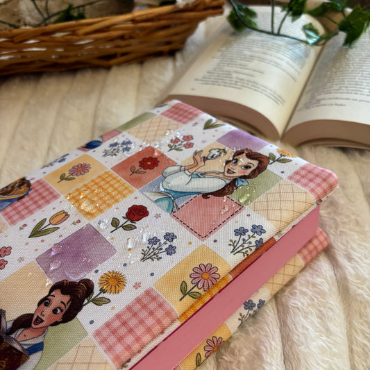 Funda ajustable Bella y Bestia Bloom impermeable