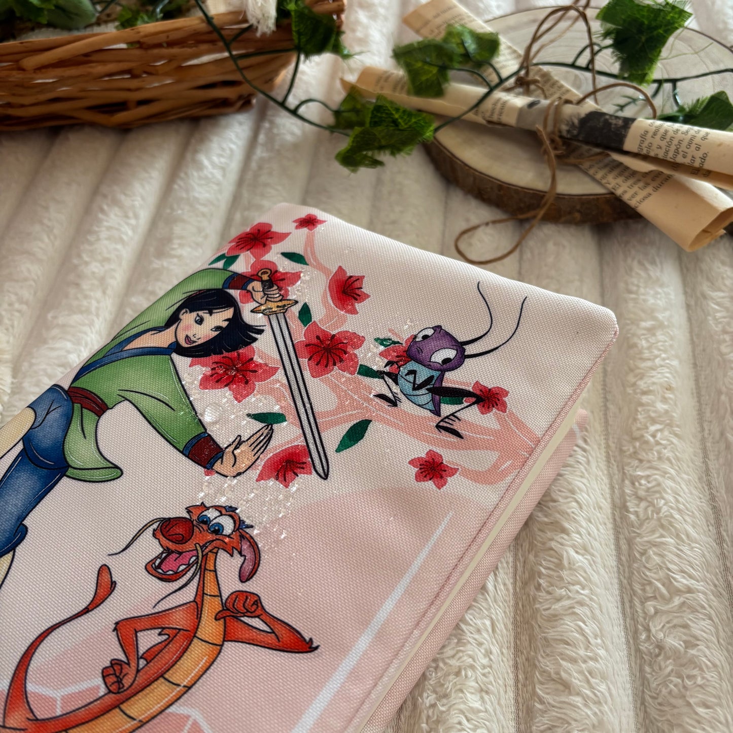 Funda ajustable Mulán impermeable