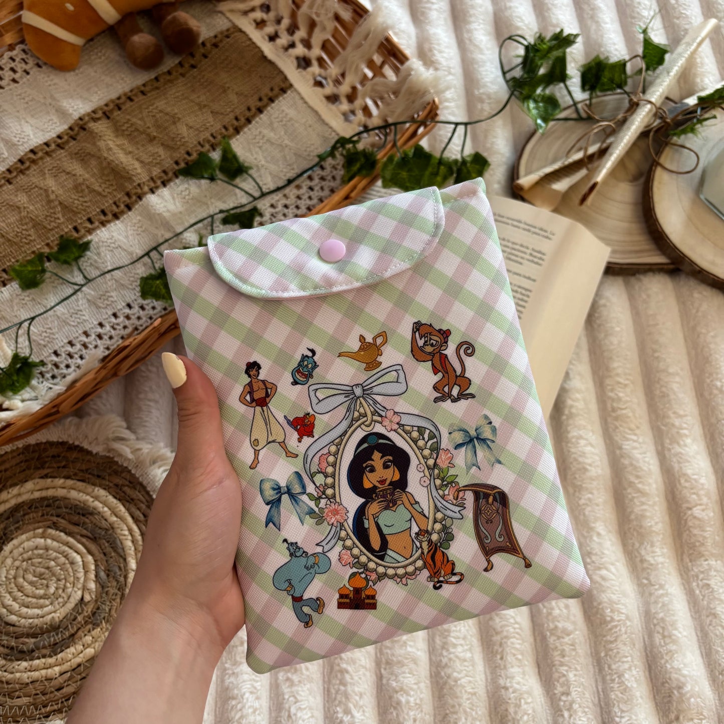 Funda kindle/kobo princesa Jasmín impermeable