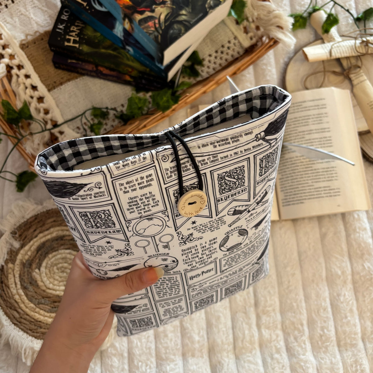 Funda literaria Quidditch