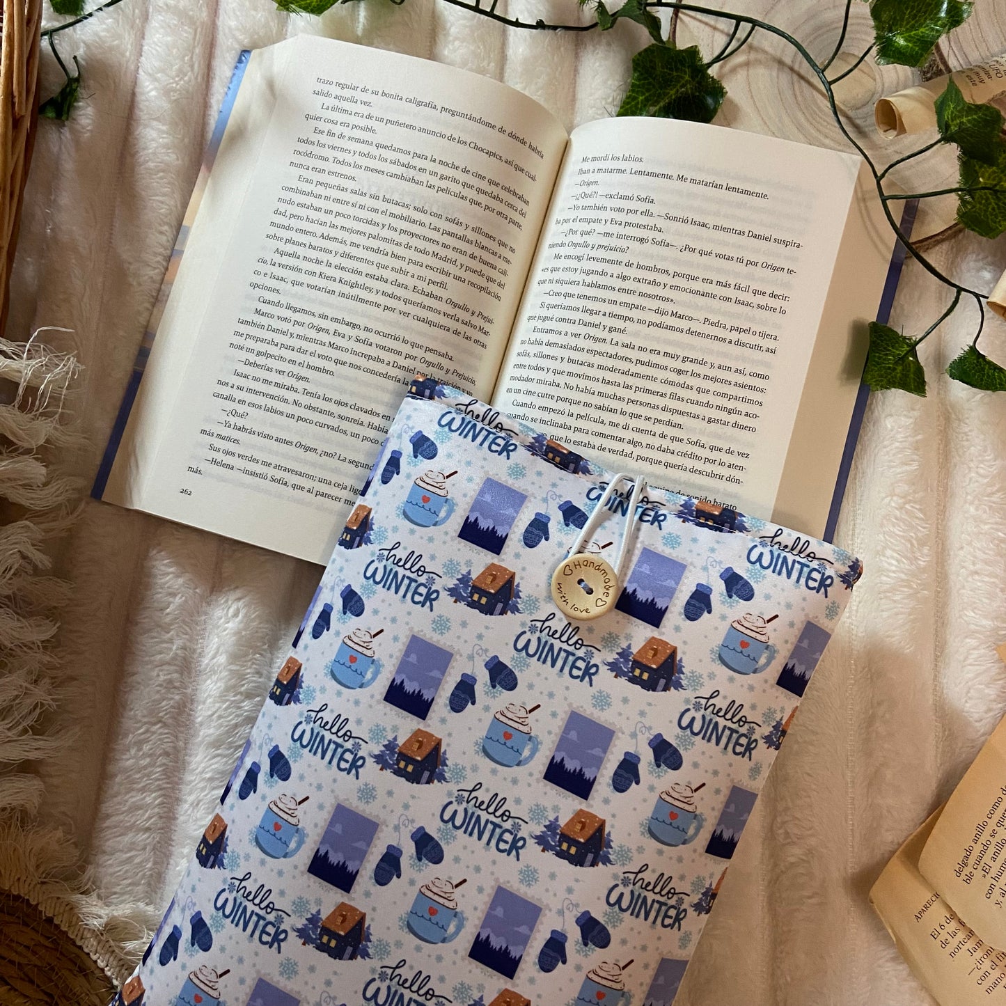 Funda literaria hello winter outlet