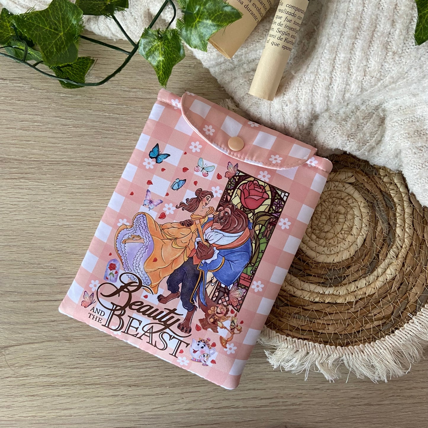 Funda kindle/kobo libra colour Bella y Bestia