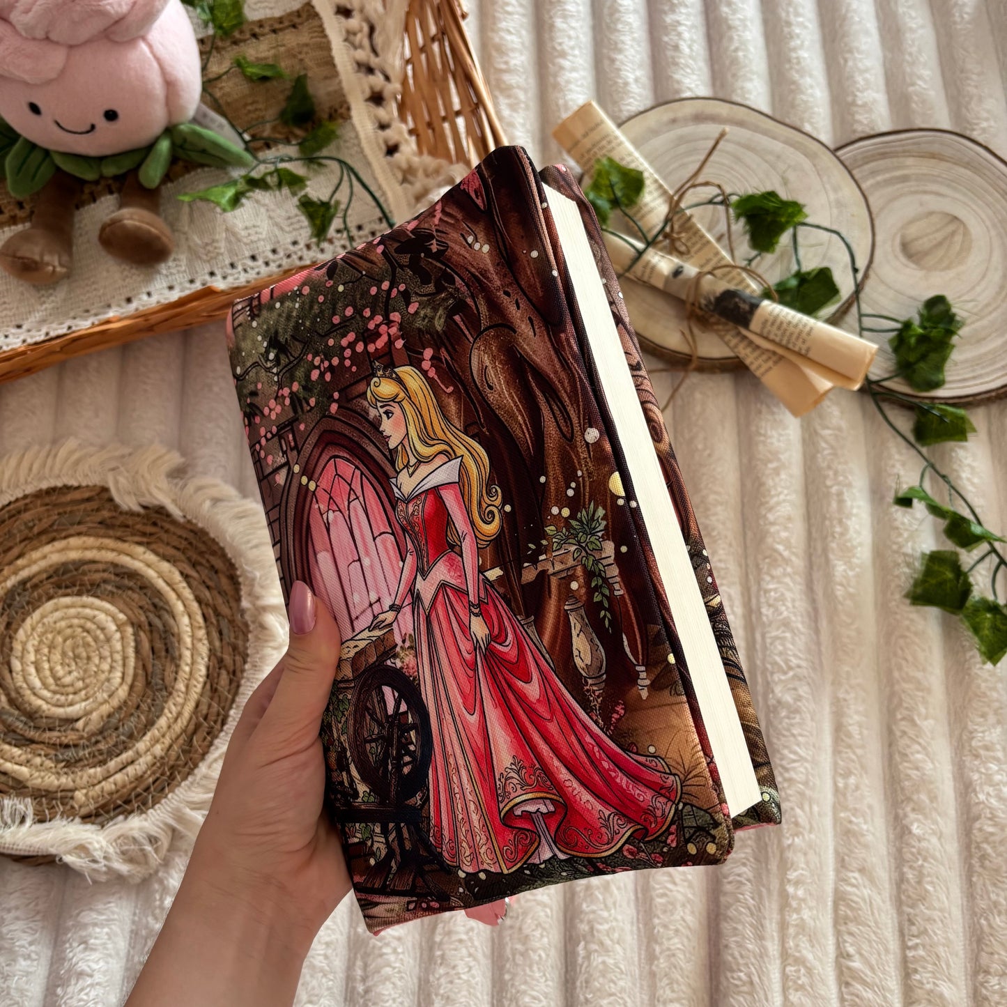 Funda ajustable princesa Aurora impermeable