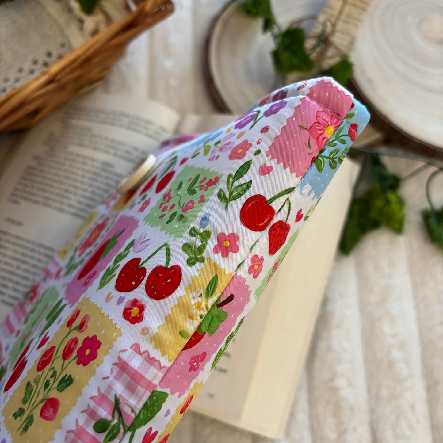 Funda literaria mix primaveral