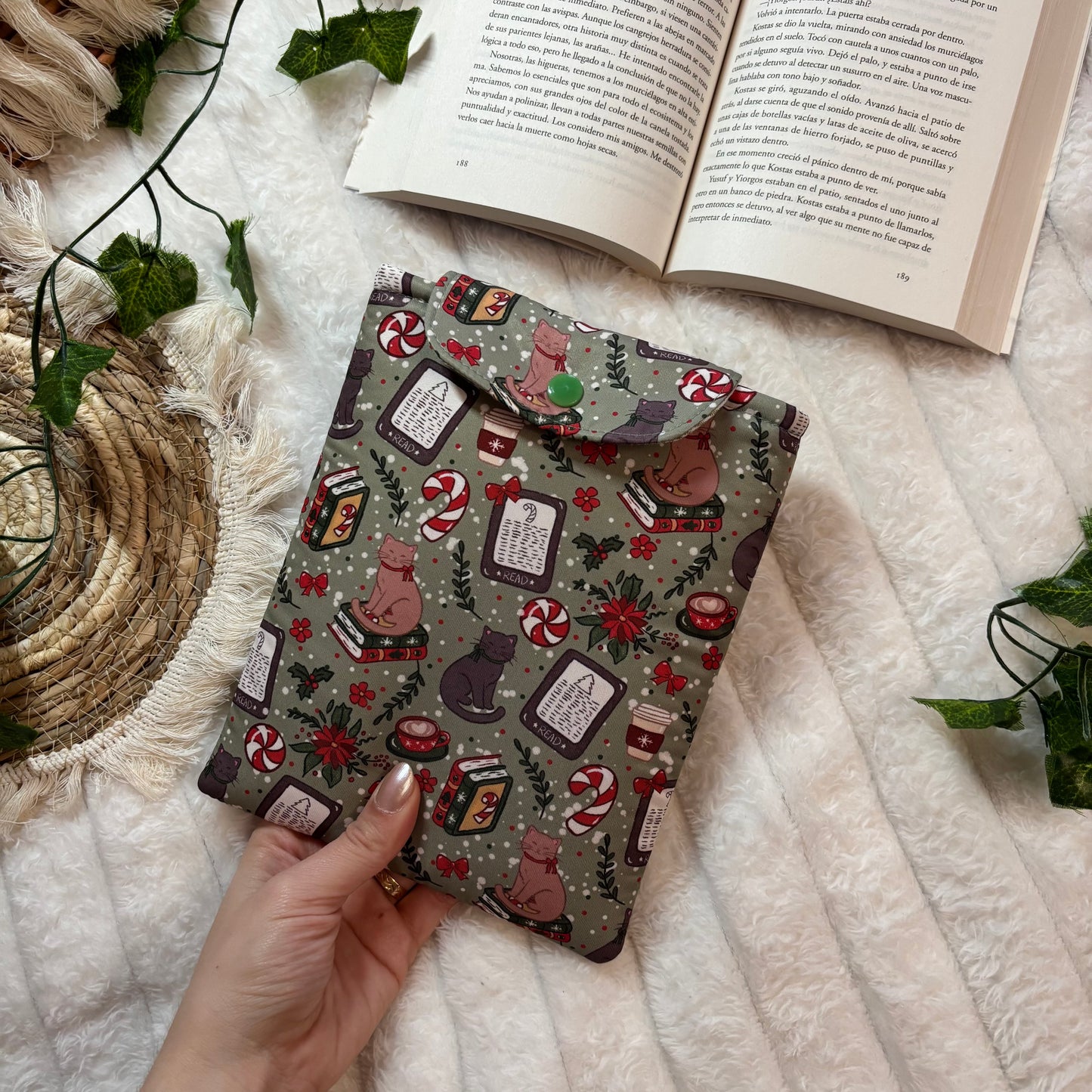 Funda kindle/kobo libra colour Cozy Christmas