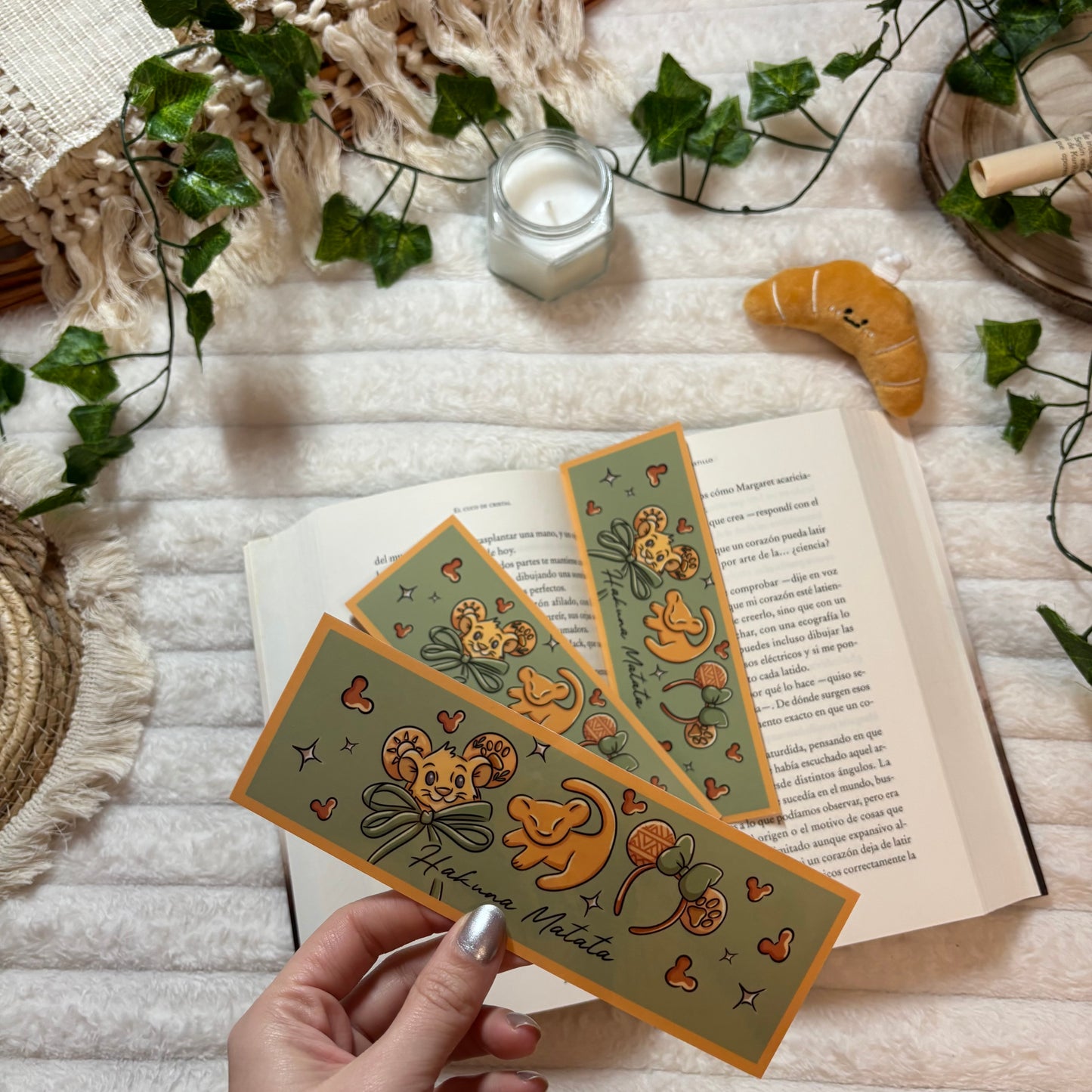 Marcapáginas El Rey León Hakuna Matata