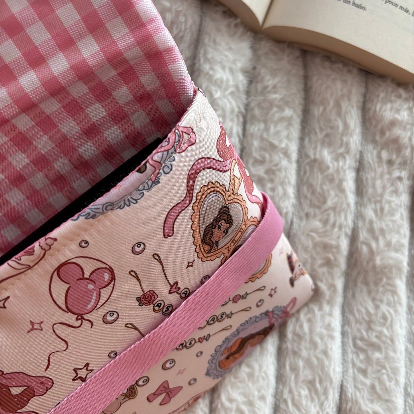 Funda de solapas para ebook Tale as old as time Bella y Bestia