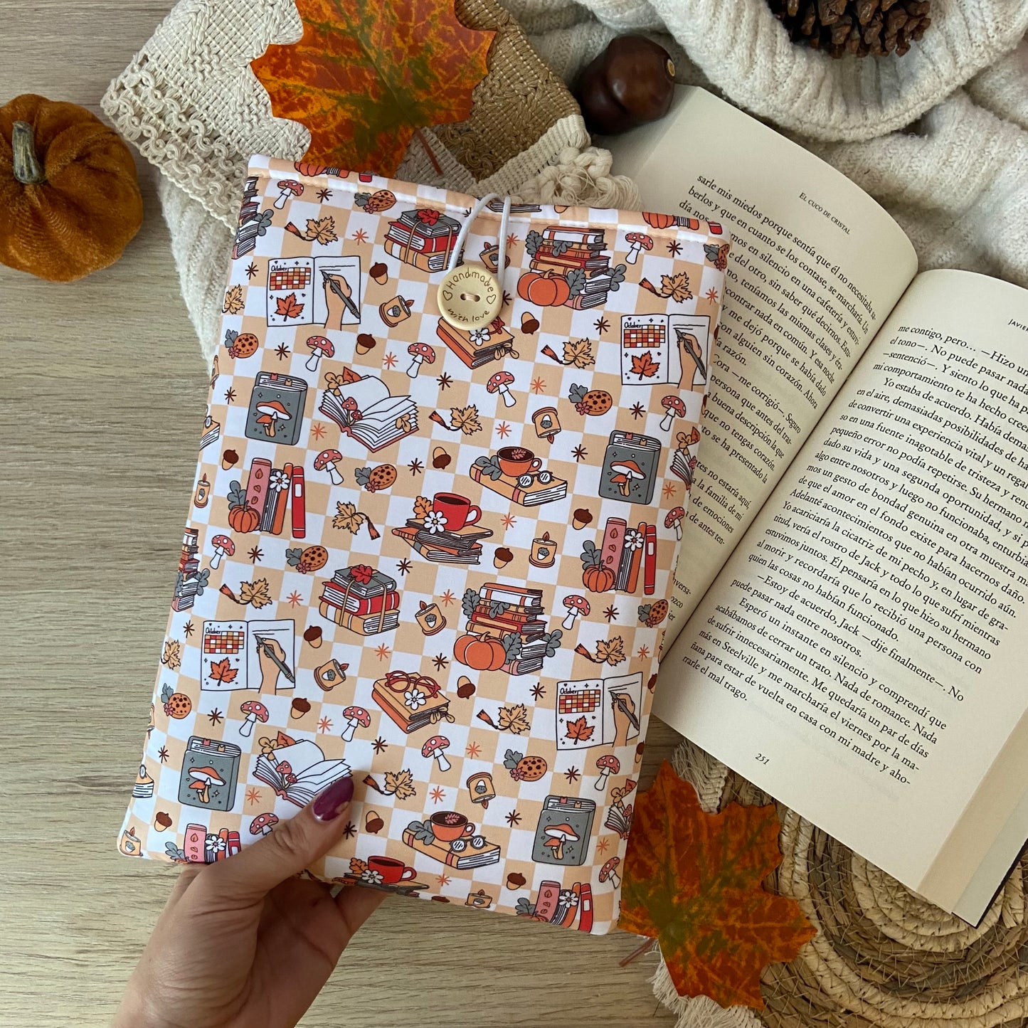 Funda literaria Nubi