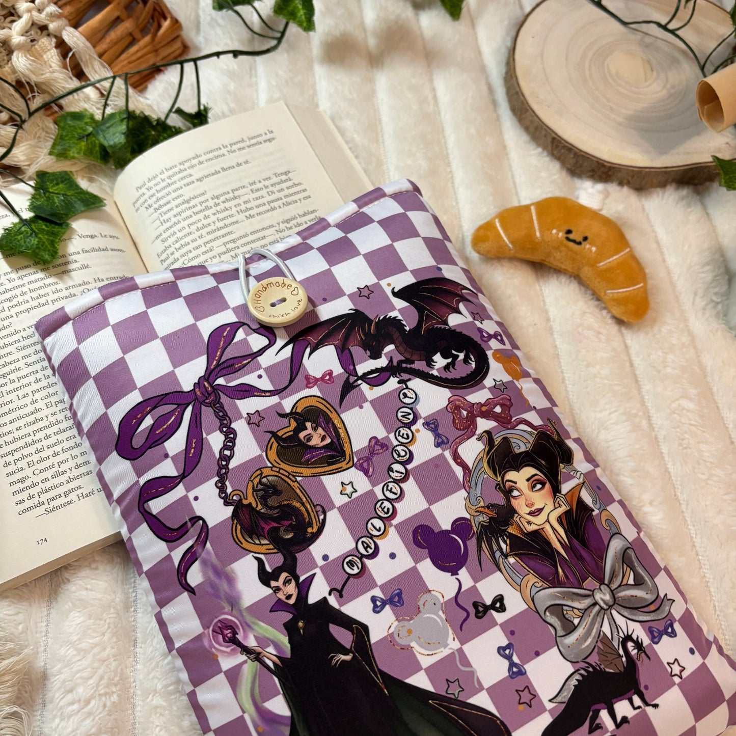 Funda literaria Maléfica