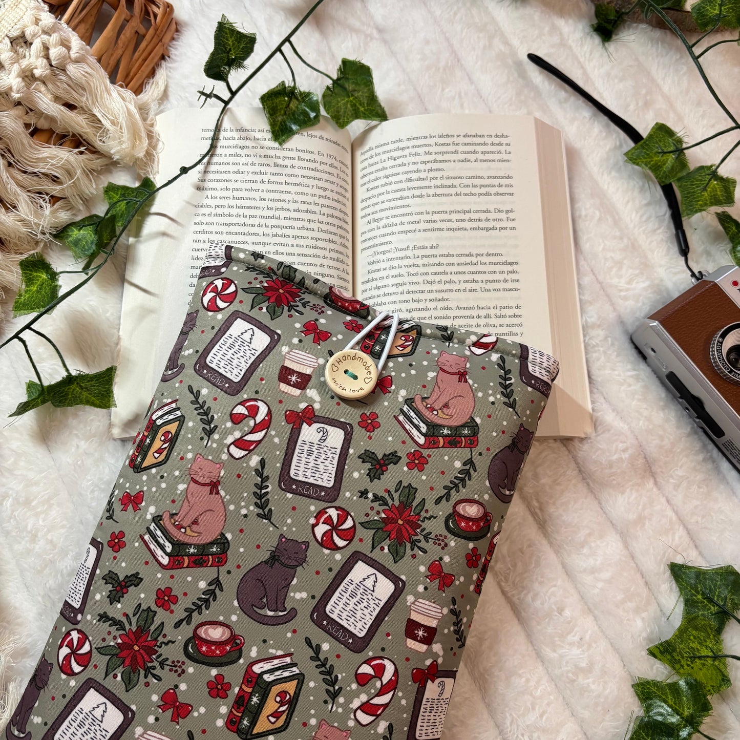 Funda literaria Cozy Christmas