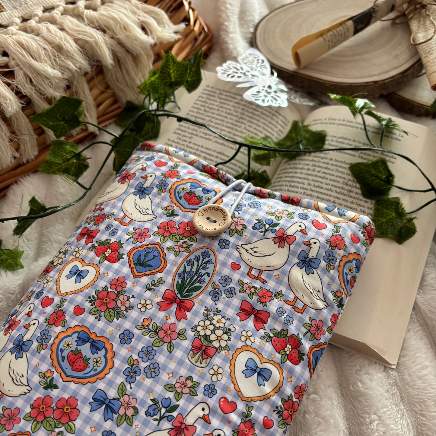 Funda literaria primavera vichy