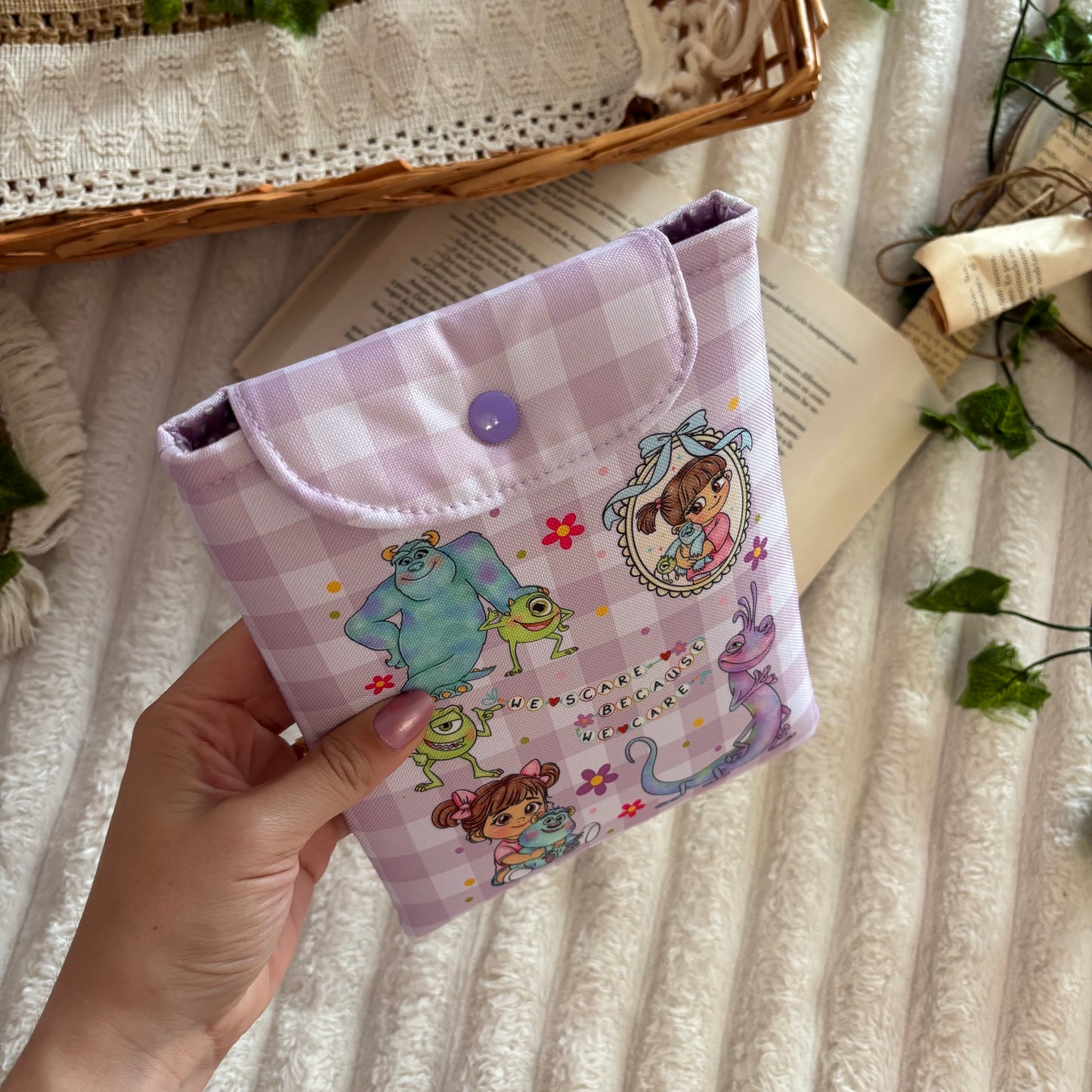 Funda kindle/kobo Monstruos S.A impermeable