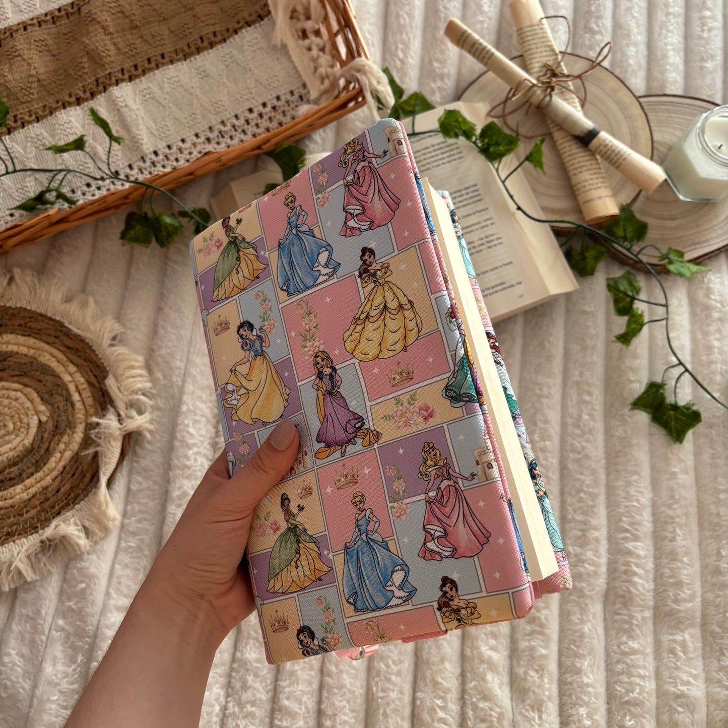 Funda ajustable princesas Disney