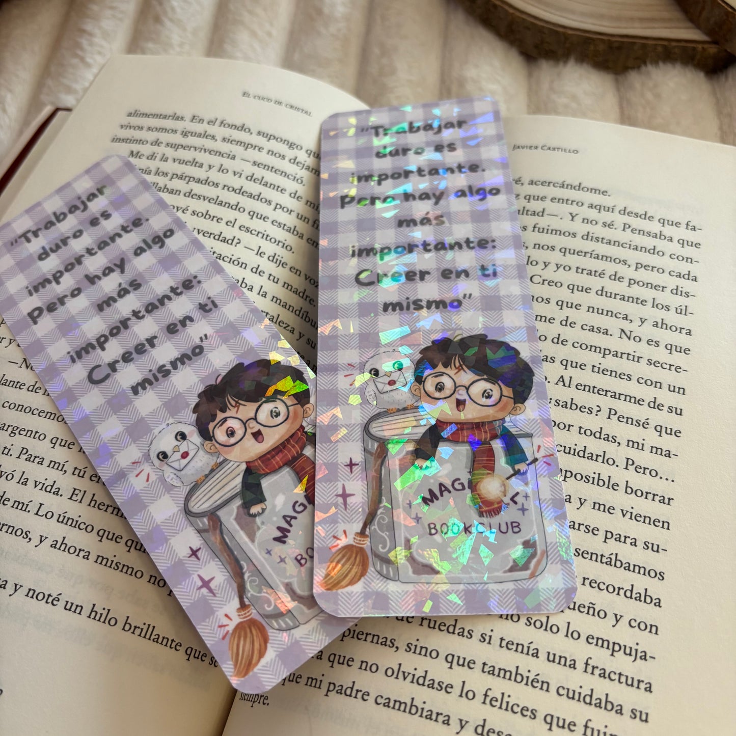 Marcapáginas Harry Potter holográfico