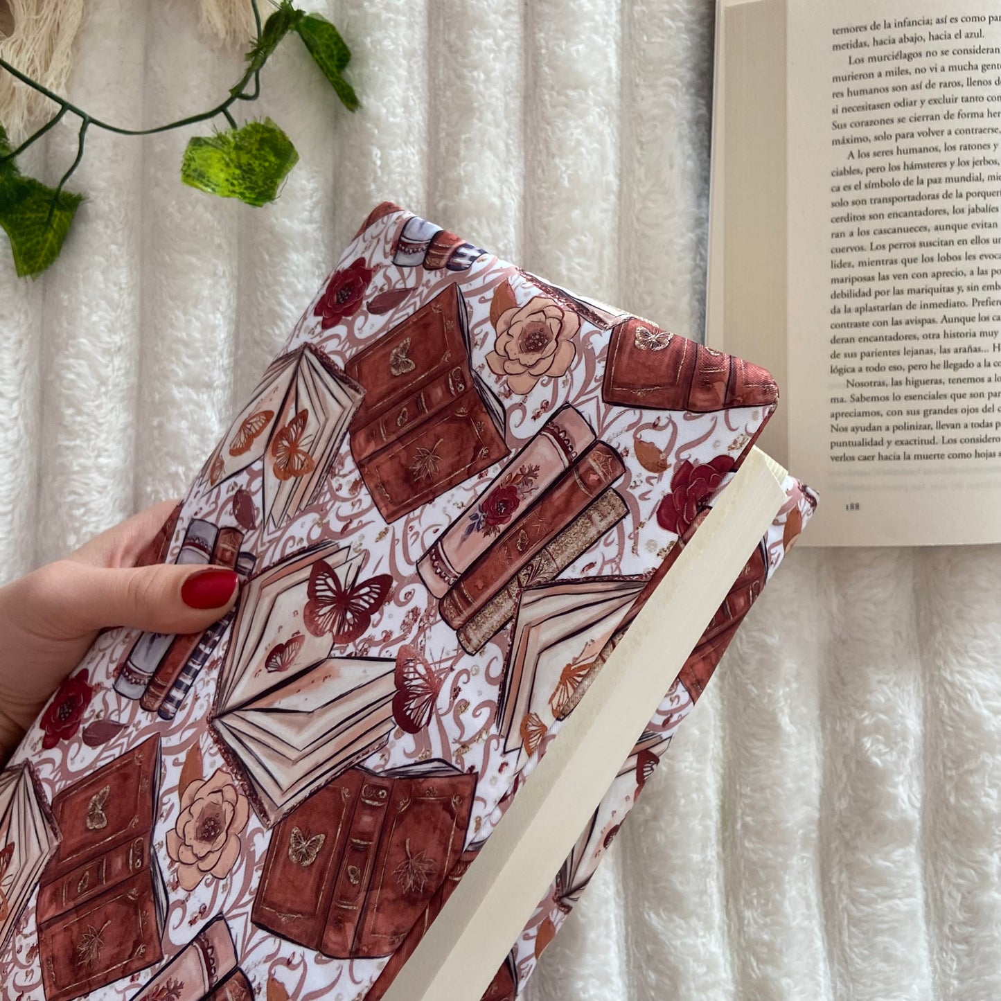 Funda ajustable tus libros