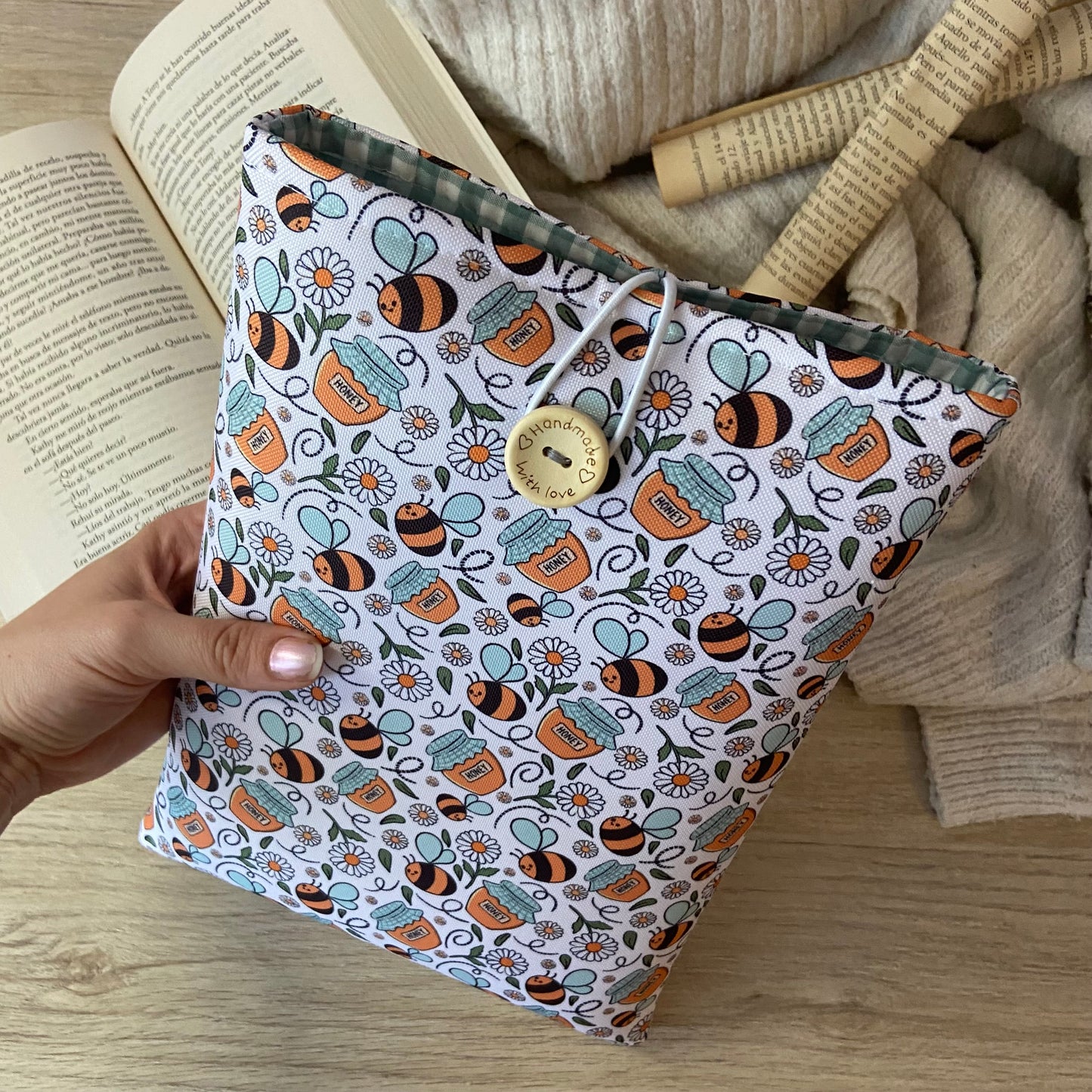 Funda literaria honey impermeable