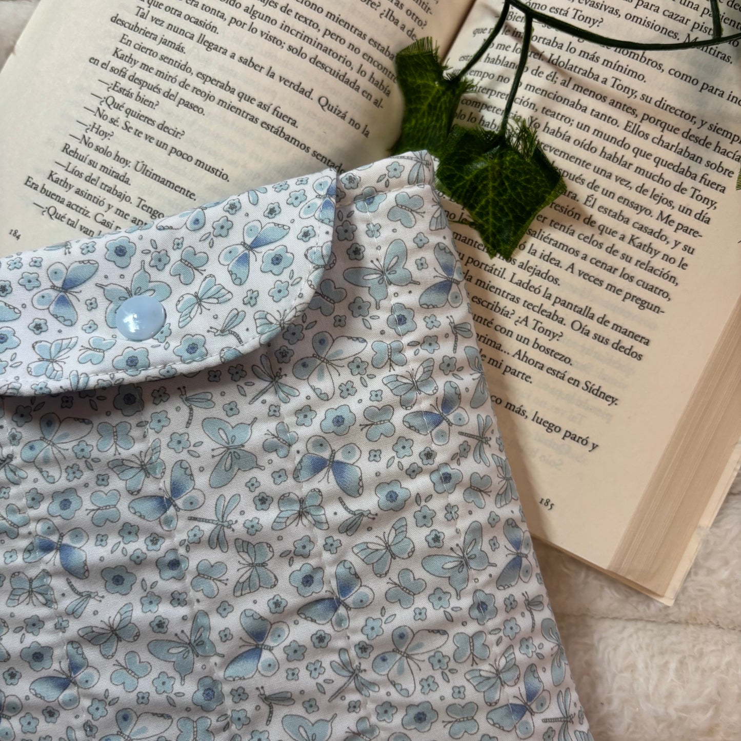 Funda kindle/kobo libra colour blue happiness