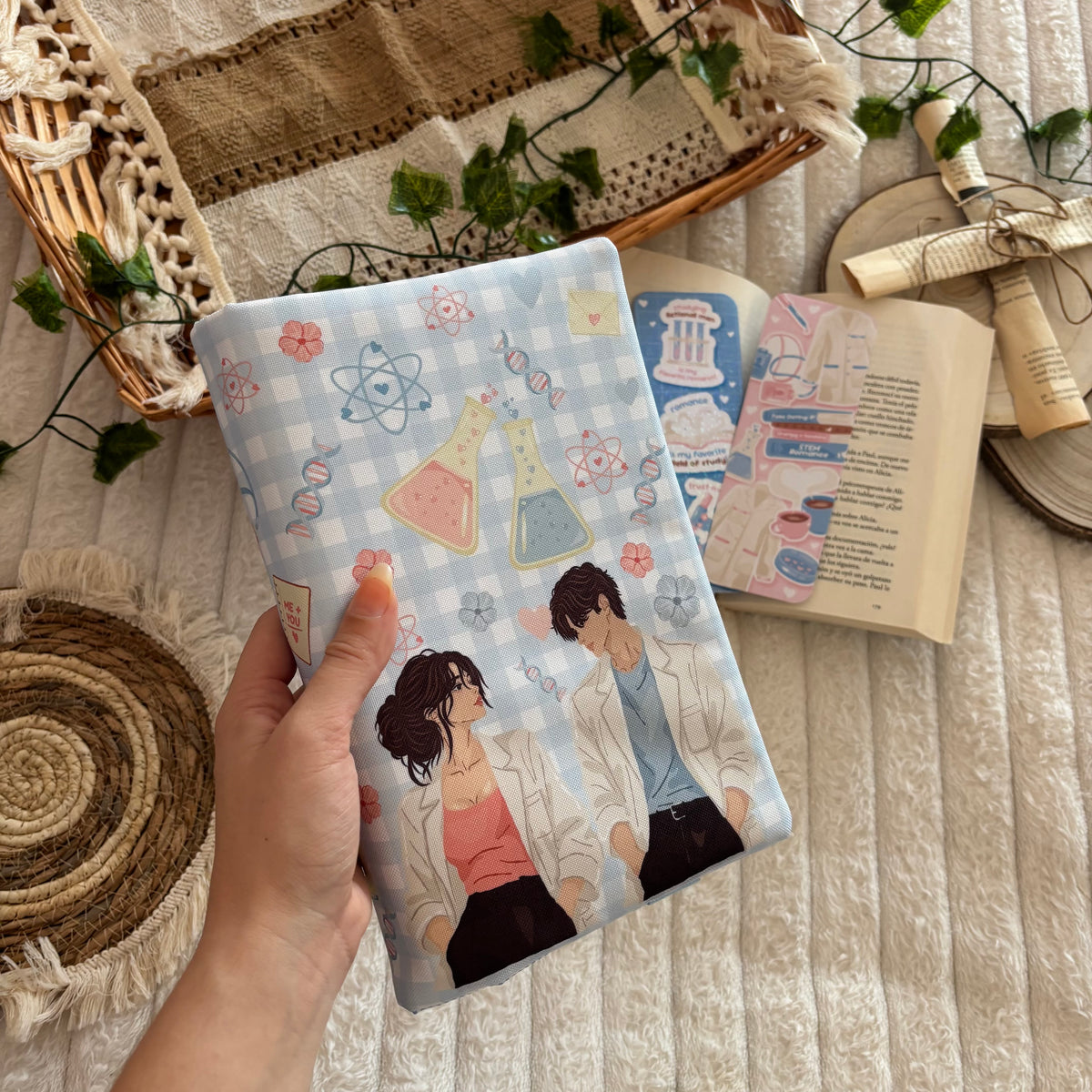 Funda ajustable impermeable inspirada en La hipótesis del amor impermeable
