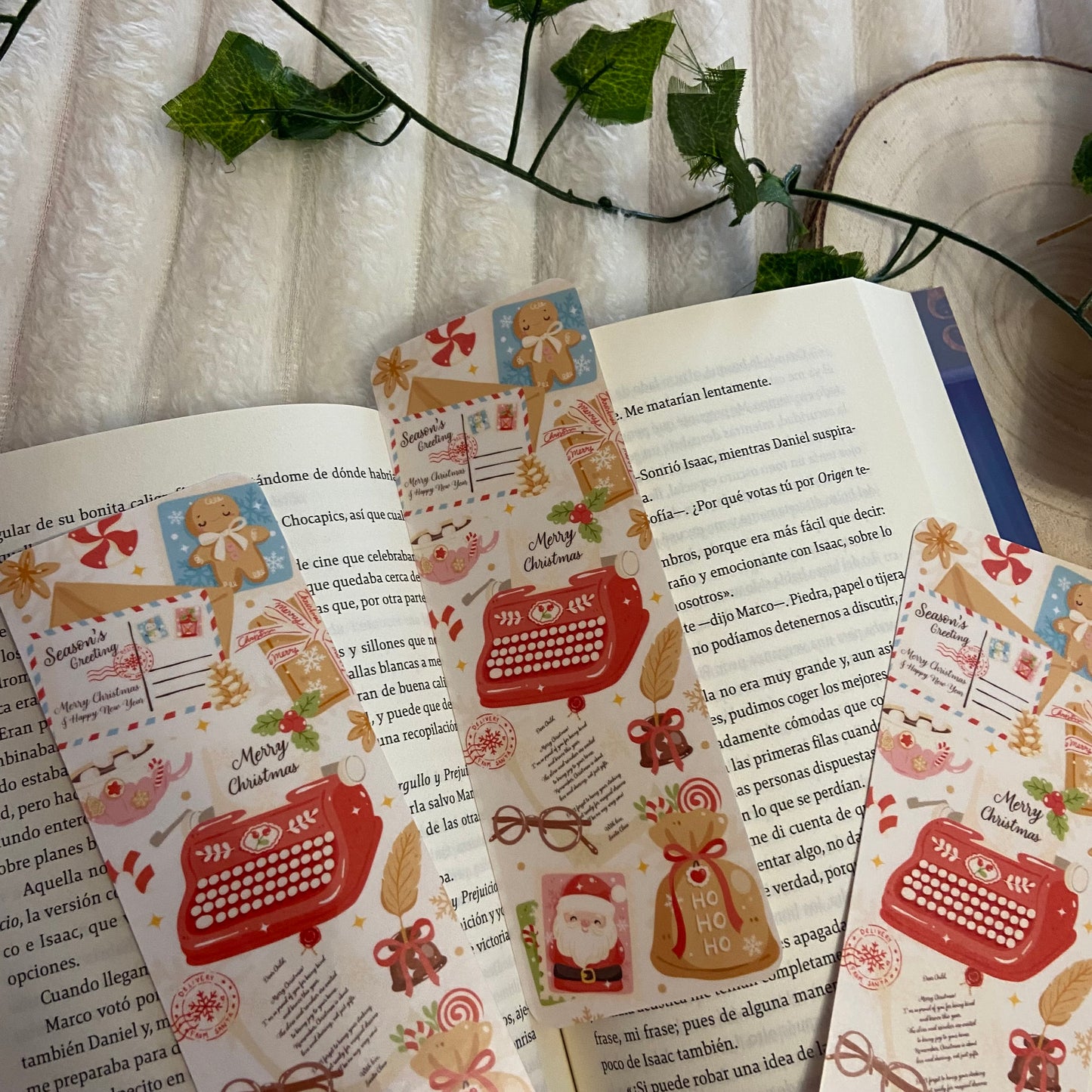 Marcapáginas carta a santa claus