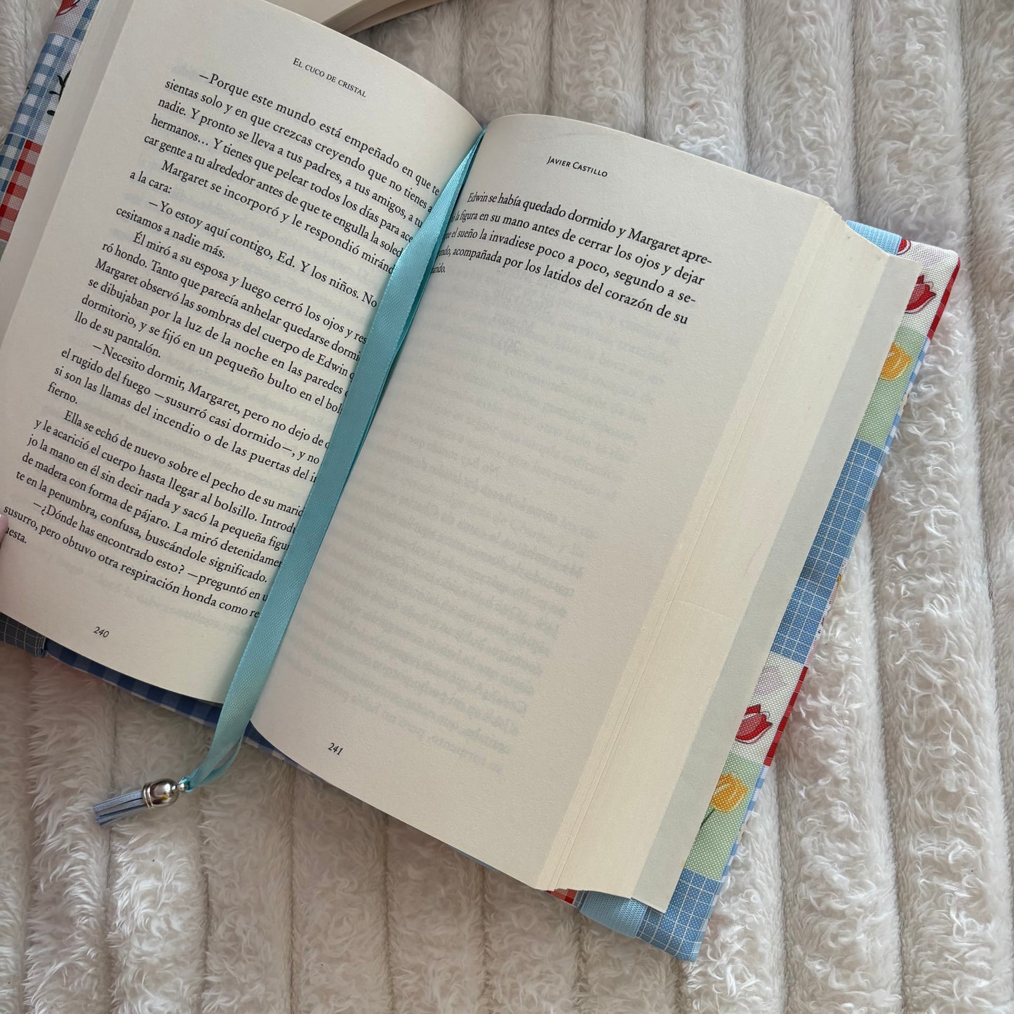 Funda ajustable tulipanes en primavera