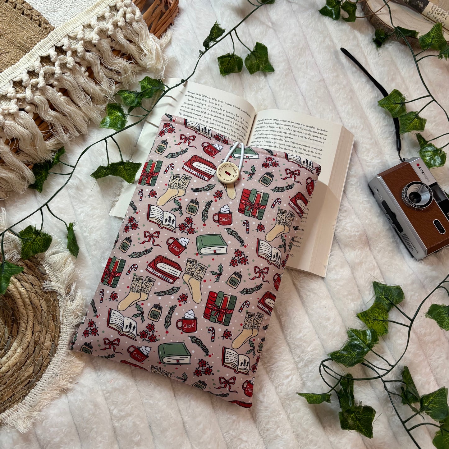 Funda literaria hello winter