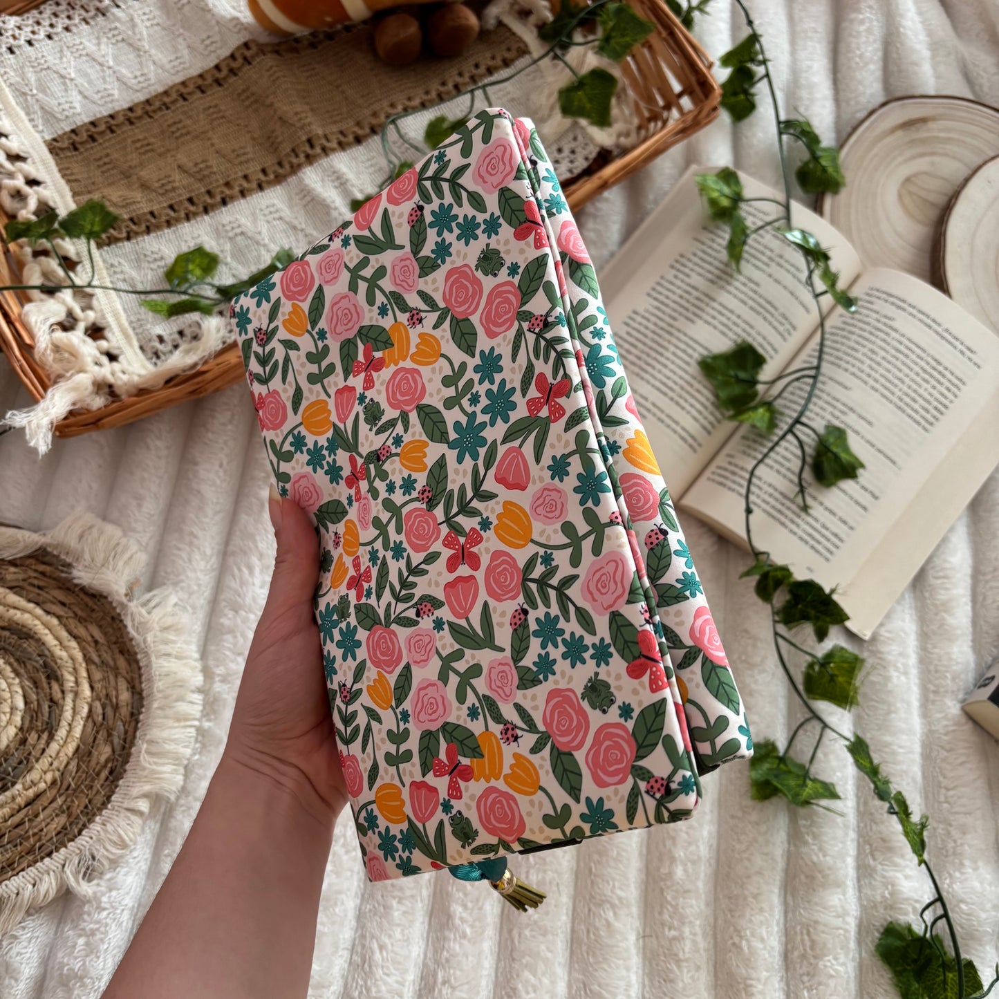 Funda ajustable brisa floral