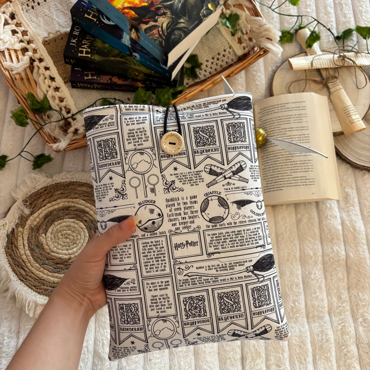 Funda literaria Quidditch