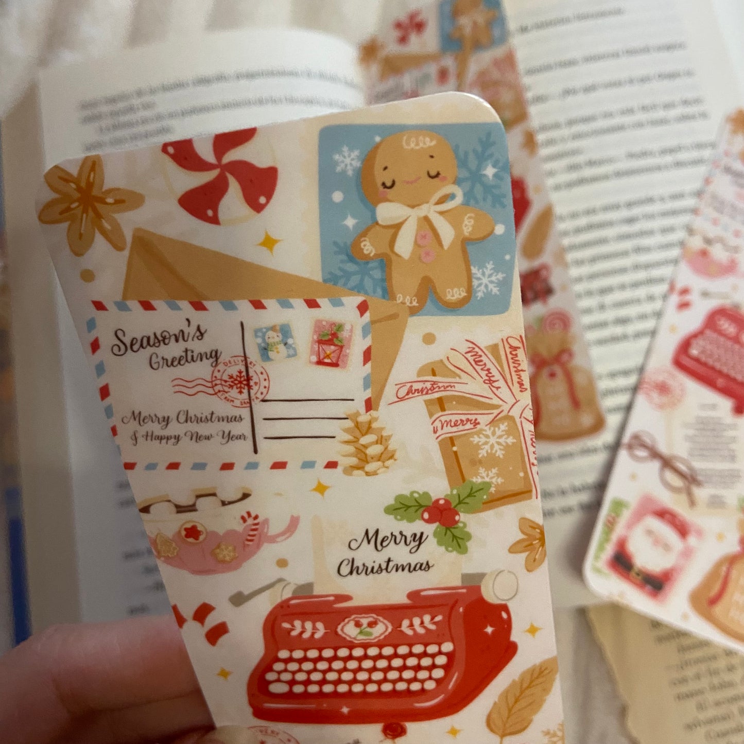 Marcapáginas carta a santa claus