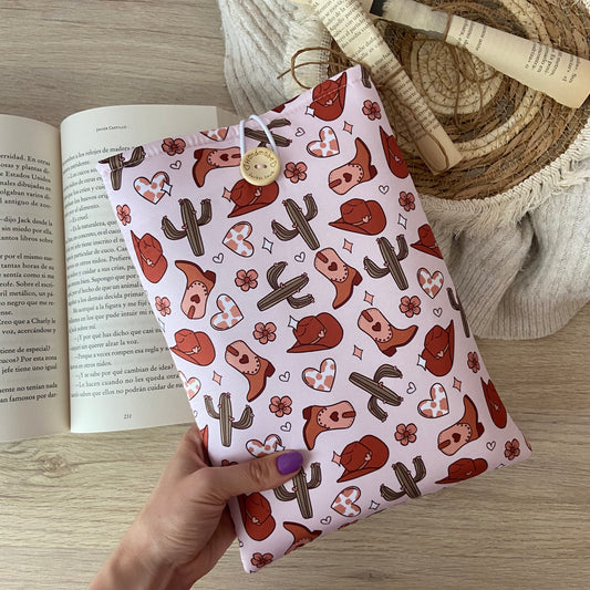 Funda literaria cowboy era