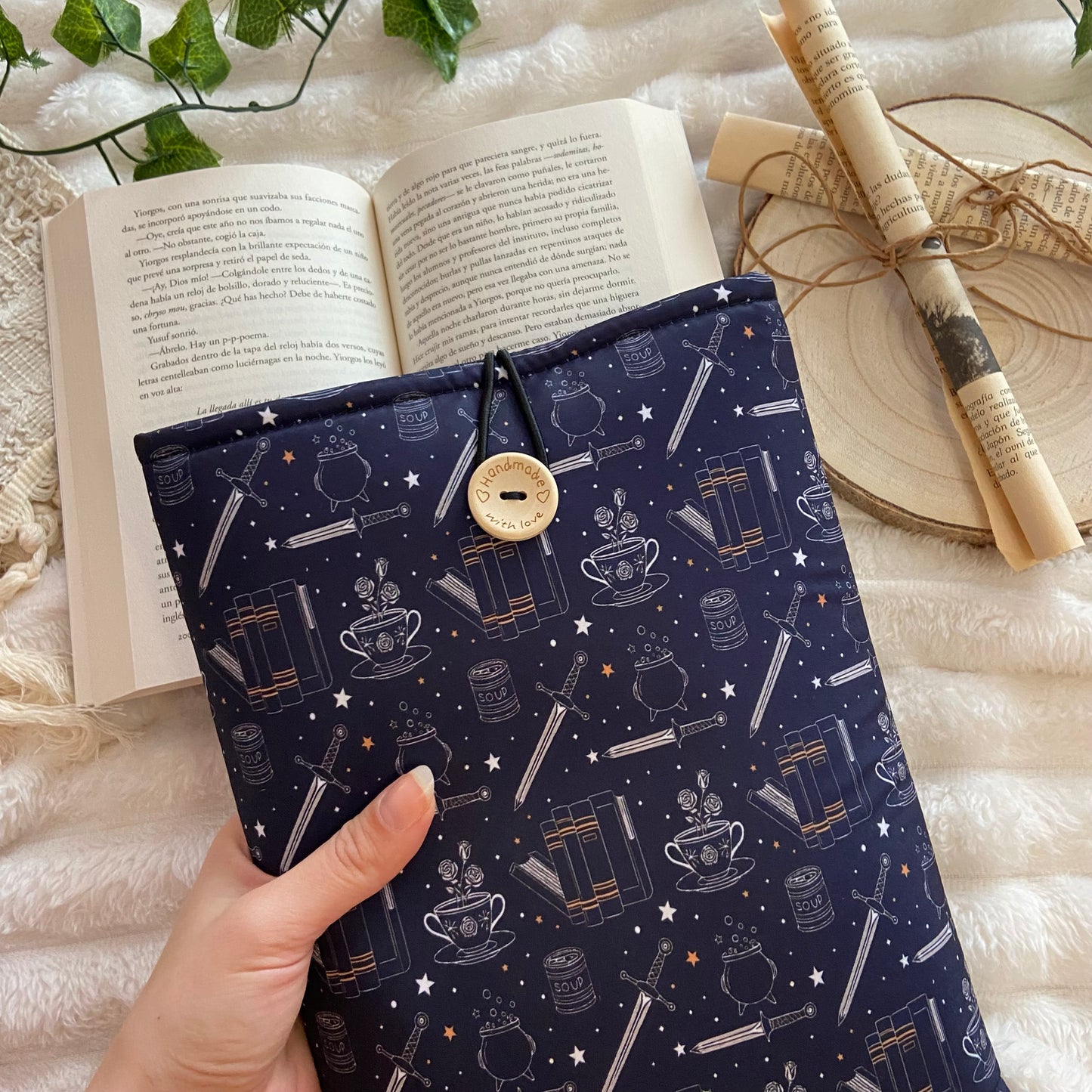 Funda literaria fantasy