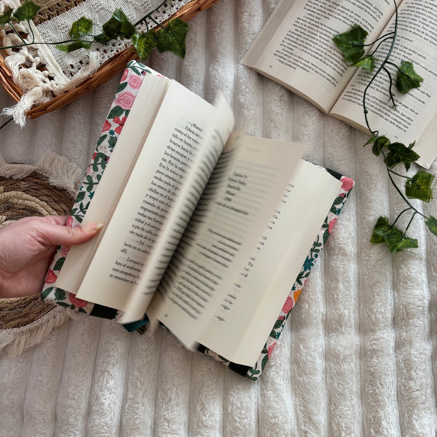 Funda ajustable brisa floral