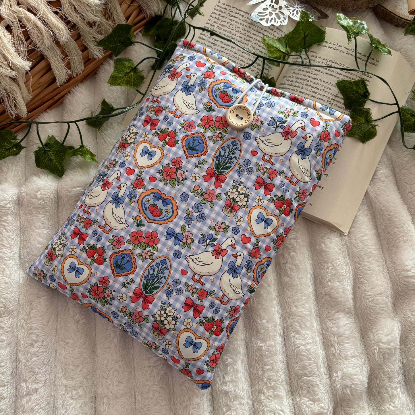 Funda literaria primavera vichy