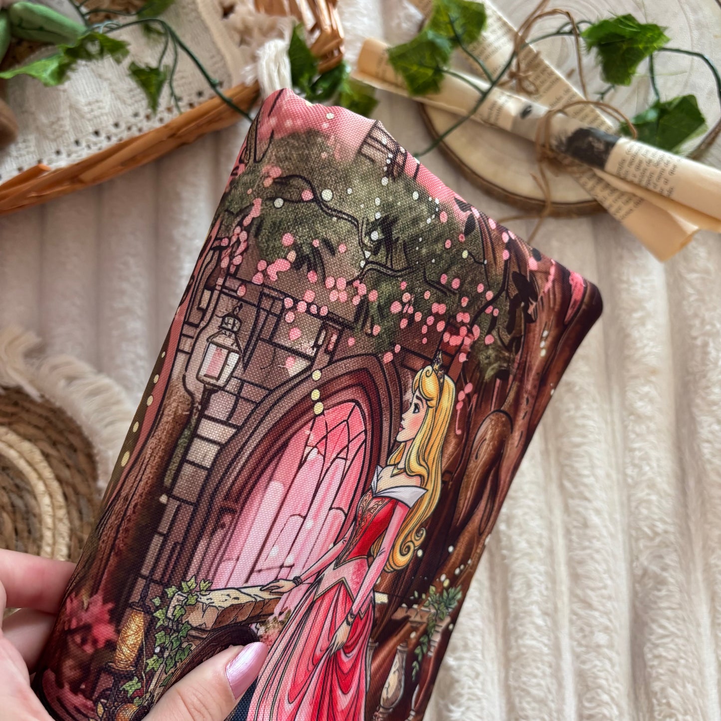 Funda ajustable princesa Aurora impermeable