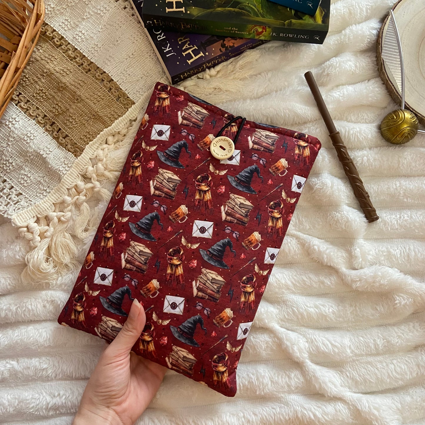 Funda literaria Gryffindor