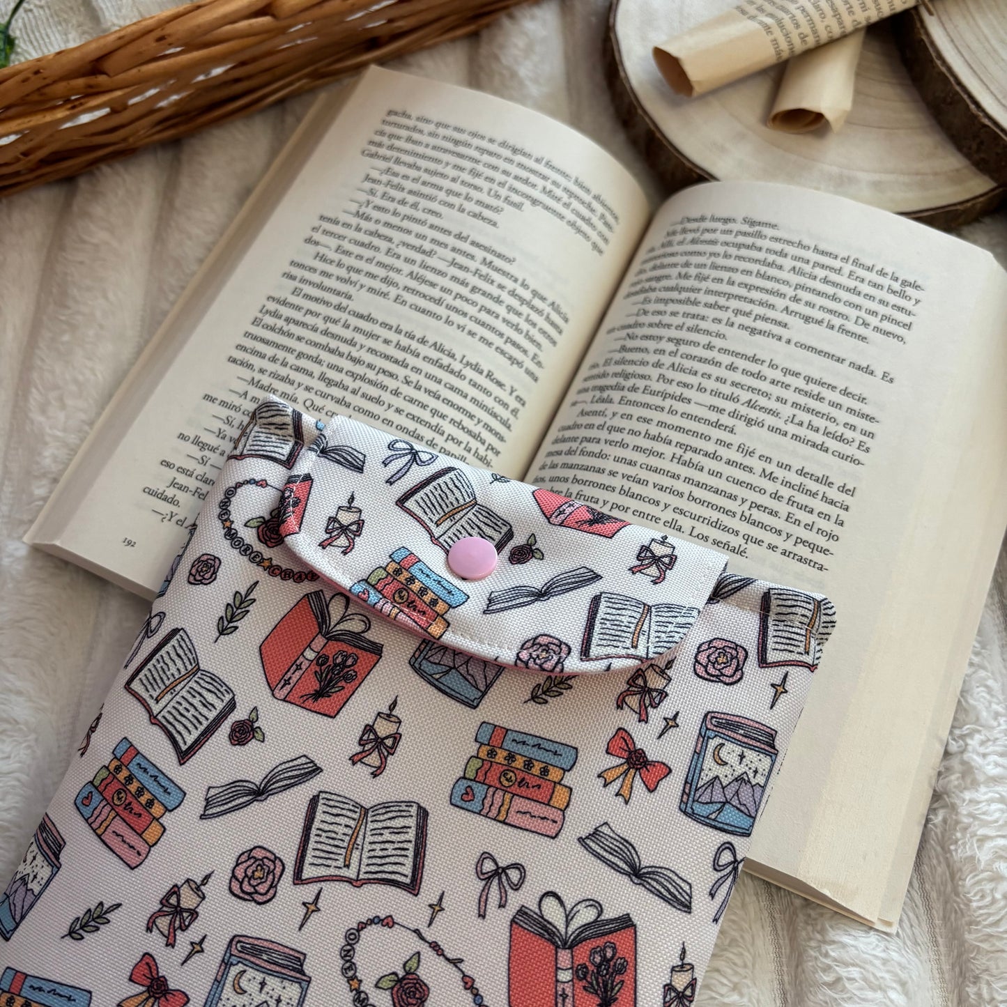 Funda kindle/kobo libra colour lectura en sueños impermeable