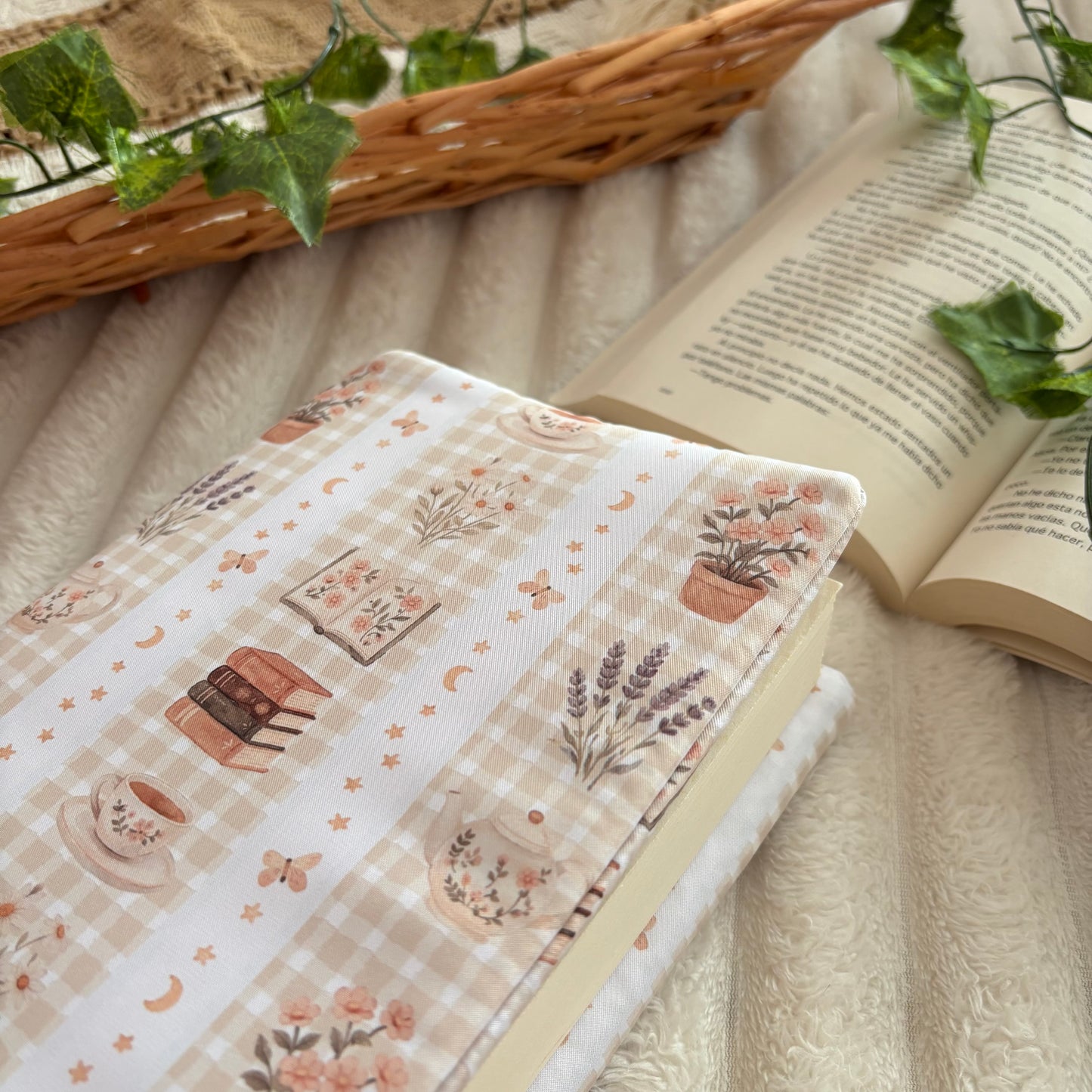 Funda ajustable lecturas de primavera