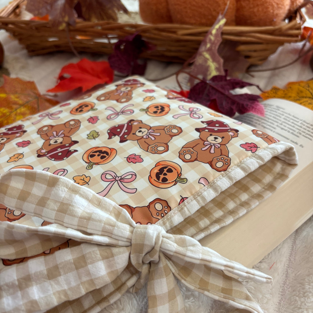 Funda literaria ositos spooky