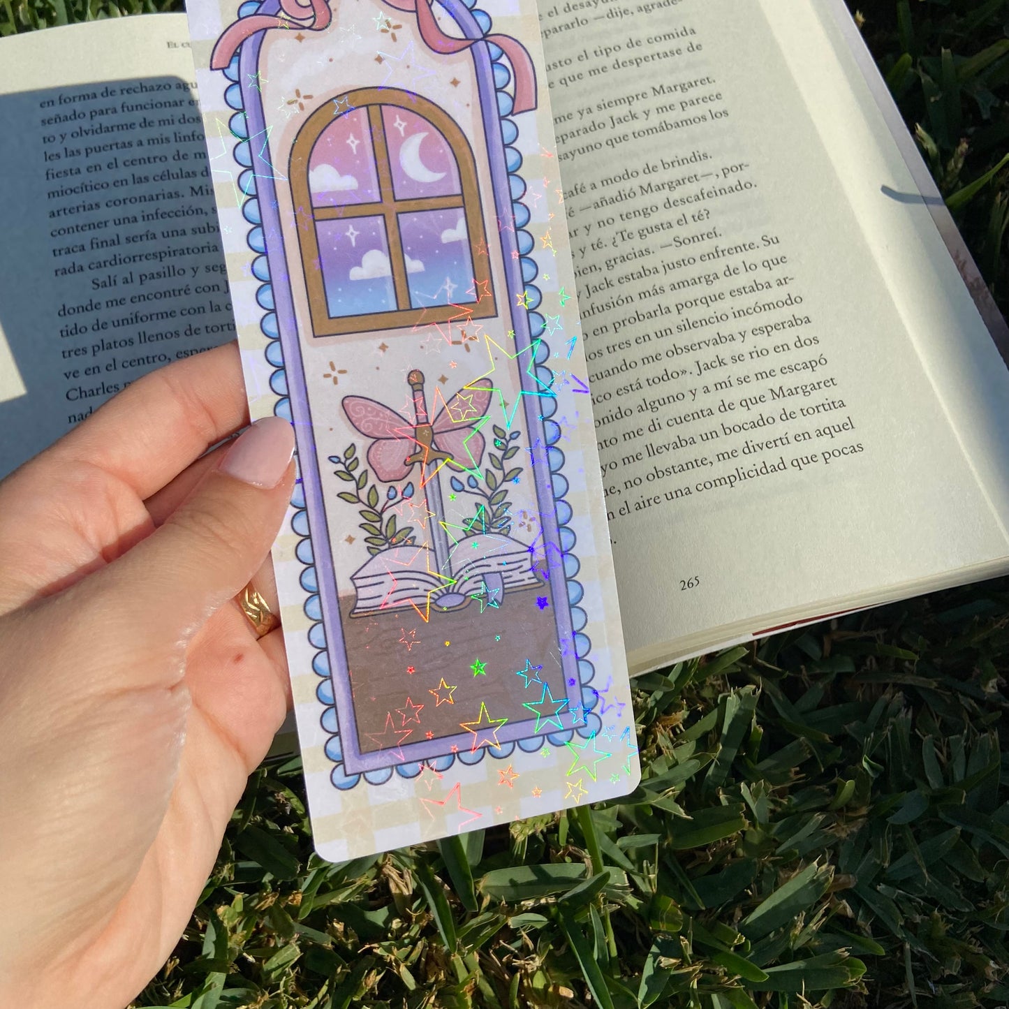 Pack 3 marcapáginas holográficos sueños de papel