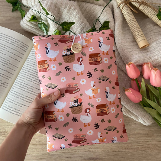 Funda literaria ocas primaverales