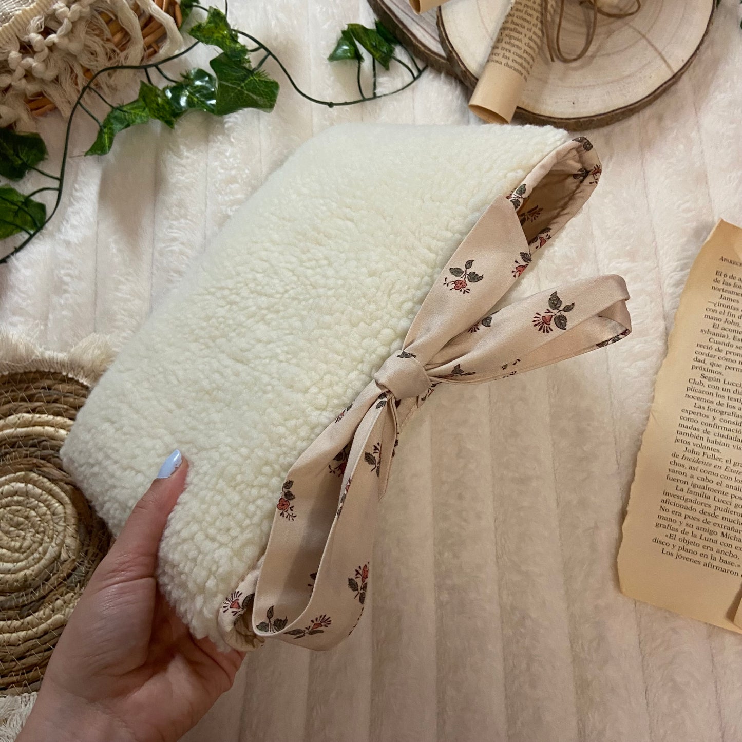 Funda literaria borreguito