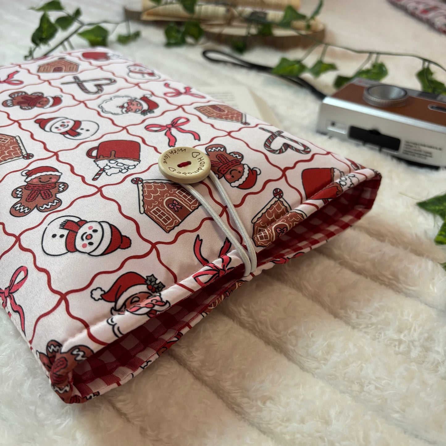 Funda literaria Santa Claus is coming to town